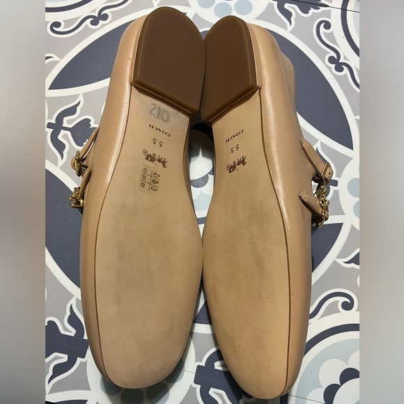 Coach Women's Whitley Leather Mary Jane Flat, Size 5.5B - Picture 11 of 16